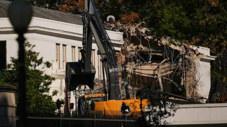 Judge warns Trump administration against ‘irreversible’ White House ballroom construction work